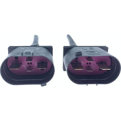 Connecteurs de faisceau de ventilateur électrique compatibles avec les modèles Volkswagen, Audi, Passat, Lavida, Touareg, Superb, Skoda et Tiguan -- JB1316-4P