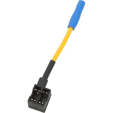 Adaptateur de fusible pour circuit automobile, haute conductivité, modification non destructive, kit de porte-fusible à lame 14AWG 32V (1/5)
