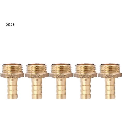 pièces Adaptateur à visser en laiton fileté mâle BSP de 10 mm (3/4")