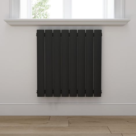 ELEGANT Paneelheizkörper Horizontal Heizkörper Anthrazit Horizontal 630x619x61mm 774W Doppellagig
