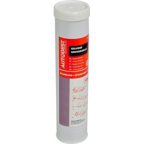 Cartouche graisse 400 gr multiservices en pe - AUTOBEST