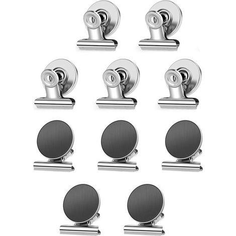 Set di 10 clip magnetiche, clip magnetiche per patatine, clip per alimenti, clip magnetiche multifunzionali per frigorifero, clip per appunti per frigorifero, scarpe (1/5)