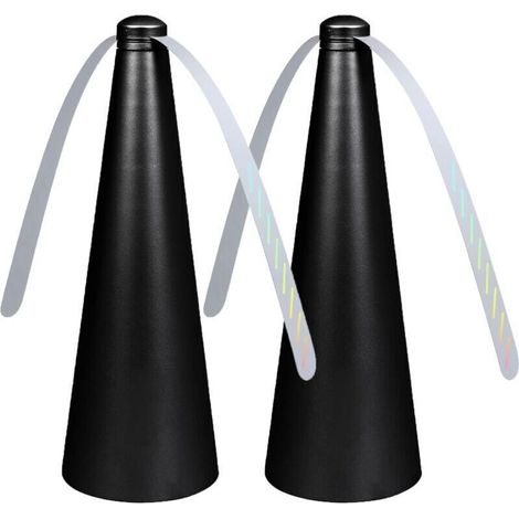 Ventilateur Anti-Mouche - Répulsif Sans Produit Chimique - Pour Extérieur Barbecue Pique-Nique - Lot de 2 (1/5)
