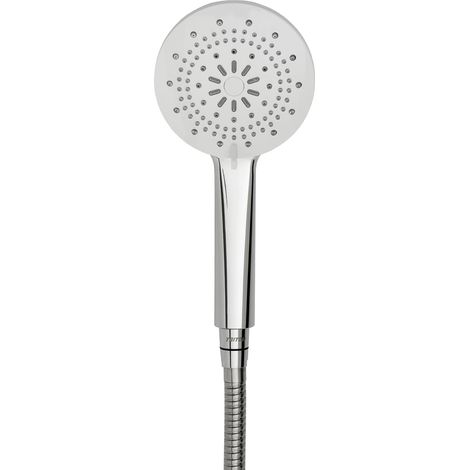 Pommeau de douche 5 jets Pommeau de douche haute pression Universel Chrome Kit pommeau Accessoires de douche (1/5)