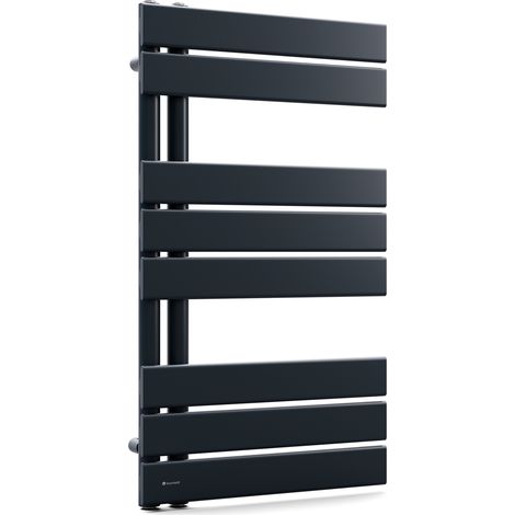 Blumfeldt – Sèche-serviette électrique 320W – Radiateur mural en acier 45x80 cm – Design moderne – Chauffe-serviettes intégré pour salle de bain et bureau (1/5)