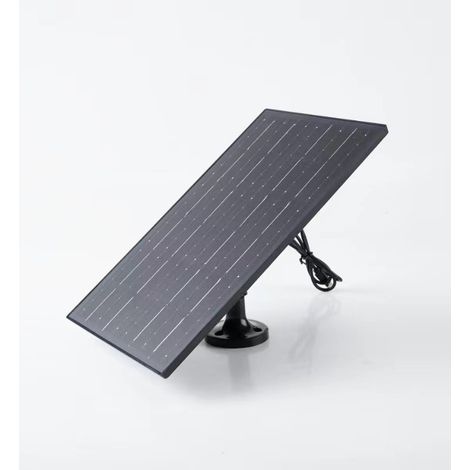 10 W 6 V Solarpanel, IP65 wasserdicht, Micro-USB- und USB-C-Anschlüsse, 3 m Ladekabel für die kabellose Sicherheitskamera Eufycam 3 S330/3C S300/2/2C/2 Pro (1/3)