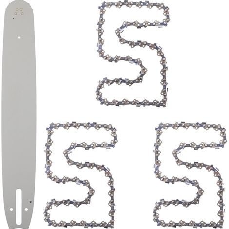 Lame pour Stihl MS240, MS260 + 3 chaînes 16" 40cm 1.6mm 0.325 67TG 12 T D025 MAMUTH (1/5)