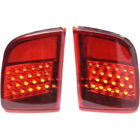 LED-Rückleuchte/Nebelscheinwerfer/Heckstoßstangenleuchte als Ersatz, kompatibel mit Toyota Land Cruiser 200 FJ200 LC200 (2008–2015), Autozubehör, 2 Stück