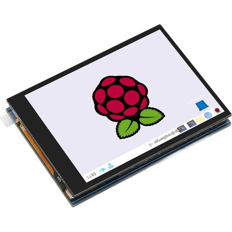 Moniteur LCD à écran tactile capacitif IPS de 2,8 pouces avec interface GPIO 40 broches et installation facile