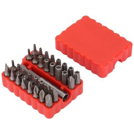 33 in 1 Hollow Screwdriver Bit Kit Hex Cross Star Screw Bits Extension Rod (1/5)
