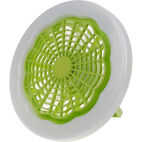 Multifunktionaler Ventilator-Kronleuchter für den Innen- und Außenbereich, USB-Anschluss, weiße/grüne/orange LED-Beleuchtung