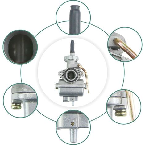 The PZ20 carburetor is compatible with 49cc, 70cc, 90cc, 10cc, 10cc and 125cc ATV beach buggies.