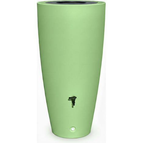 Récupérateur d'eau de pluie 190l ros'eau 2-en-1 + kit complet - plast'up rotomoulage