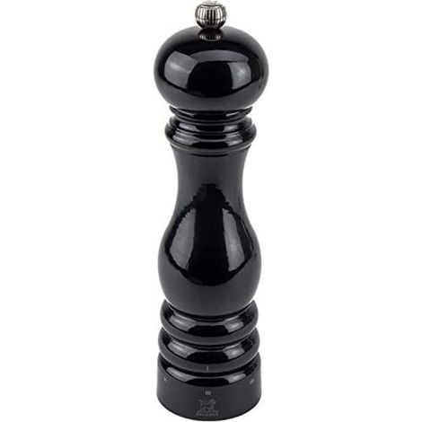 Peugeot - Moulin à sel 18 cm en bois laqué noir Paris u'Select (1/5)