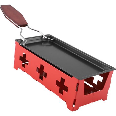 Plaque à Raclette Non Adhésive Portable - Set de Four et Gril pour Cuisine Domestique (1/5)