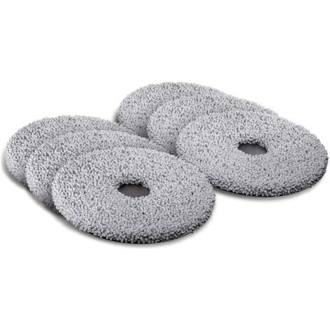 (6 Pièces) Plus 505 Combo Serpillères de Rechange Compatibles avec Robot Plus 505 Combo Plus 405 Combo robot, Accessoires de Serpillère (1/4)