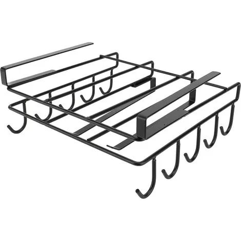 Support suspendu pour planches à découper, couvercles de casseroles, rangement de cuisine multifonctionnel, gain de place sous les placards. (1/3)