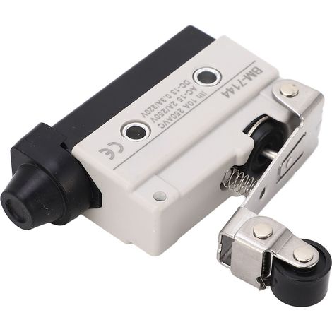 Stück Mikroschalter mit Federrollenhebel-Endschalter für mechanische Geräte, Öffner + Schließer, 250 V AC (1/5)