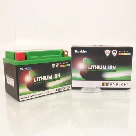 lithium batterie skyrich für roller yamaha 125 ypr x-max abs 2011