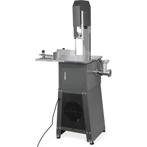 Scie à os électrique avec hachoir à viande 550W – Acier inoxydable – Haute précision de coupe – Pour boucherie et gastronomie (1/5)
