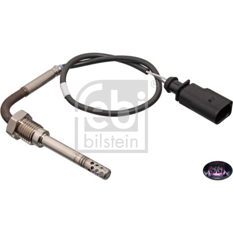 Capteur, température des gaz FEBI BILSTEIN 49296 AUDI 03L 906 088 AB (1/2)