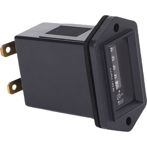 Engine Meter for Generator Motor, Derv, Boat, Motorcross, Motor Truck, Tractor, Suit up to 99999999 Hours of Low Power Consumption (1/5)