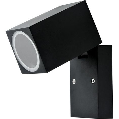 Applique murale extérieure orientable GU10 noire Polux Boston
