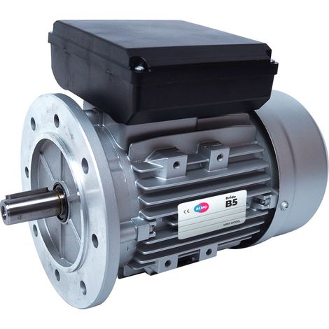 Moteur électrique monophasé 220V 0.75 kW 1500 tr/min Condensateur Permanent - MMP80G4B5 Bride B5 - Bobinage cuivre