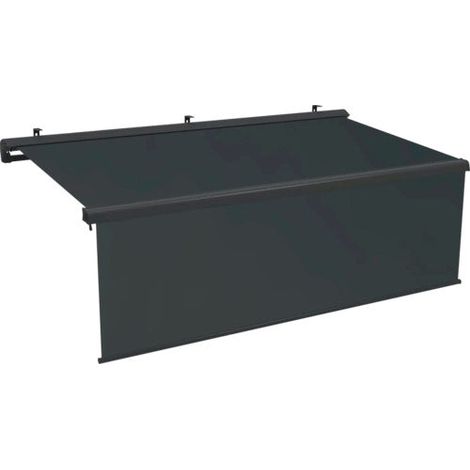 [NEUWERTIG] B-Ware Vernazza Halbkassettenmarkise Sonnenschutz Markise Stoff Gestell  anthrazit (1/2)