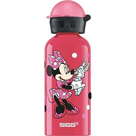 Sigg Minnie Mouse Borraccia Bambini 0.4 Litri in Alluminio Ermetica
