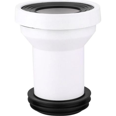 Abflussrohr für Toiletten, Kunststoff-Abwasserrohr, das zur Erhöhung der Durchflussrate von Bodenabläufen verwendet wird. (1/4)