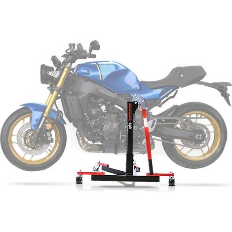 Cavalletto da officina Centrale Power Evo per Yamaha XSR 900 22-25 rosso