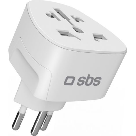 Adaptador de viaje CH Suiza - Blanco