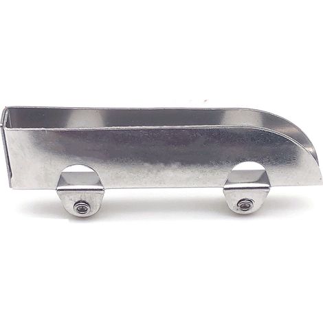 8 pièces rouleaux poulies pour porte coulissante vitrée acier inoxydable 5mm silencieux et fluides pour vitrine (1/5)