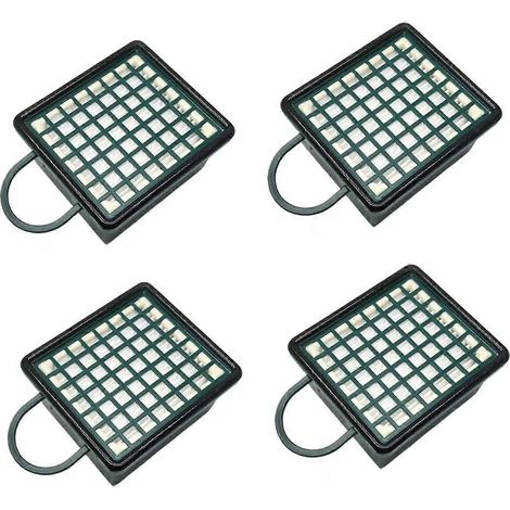 Lot de 4 filtres de rechange pour aspirateur Kobold VK130, VK131 et VK120-AquaForge