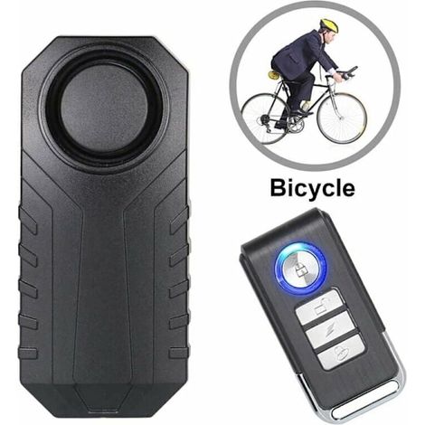 Filiyano-Alarme antivol pour vélo, moto et véhicule avec télécommande, 113 dB ultra-puissante (1 unité) (1/5)