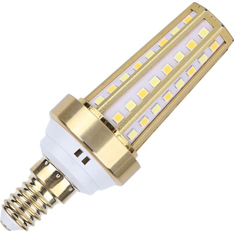 Ampoule LED E14 (culot maïs), ampoule à économie d'énergie pour l'éclairage domestique, 220 V (3 températures de couleur dimmables : blanc pur, blanc chaud, blanc neutre), 16 W) (1/5)