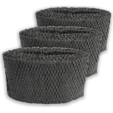 Paquete de 3 filtros de mecha de repuesto compatibles con el humidificador Philips HU4102 HU4801 HU4802 HU4803 HU4811 HU4813 HU4814, número de pieza FY2401/10 (1/4)