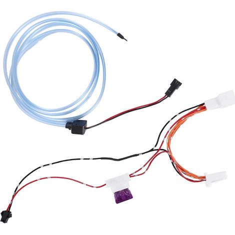 Éclairage d'ambiance LED bleu pour tableau de bord central de Toyota Highlander 2013-2019 (1/5)