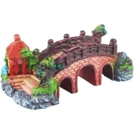 Aquarium baril artificiel grotte résine ornements décorations aménagement paysager accessoires pour Aquarium-S1-10x5x4CM