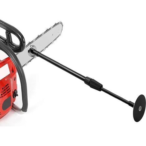Outil télescopique de mesure et de coupe pour bûches, kit à base magnétique réglable, pour mesurer la longueur des bûches (de 16" à 26") (1/5)