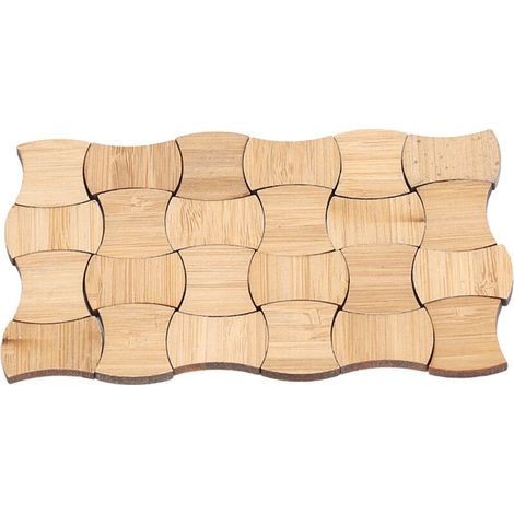 24 pièces de revêtement de sol miniature pour maison de poupée, planches en bambou simulé réaliste pour décoration DIY (1/5)