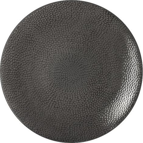 6 flache Teller 27 cm Grau - Stein - Medard De Noblat