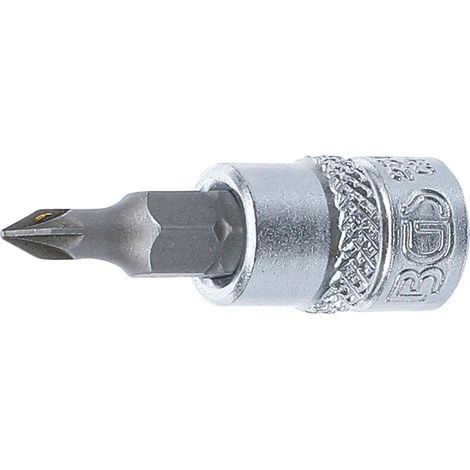 BGS TECHNIC Bit Socket - 6,3 mm - Cruciforme PZ0 - 2505 (1/2)