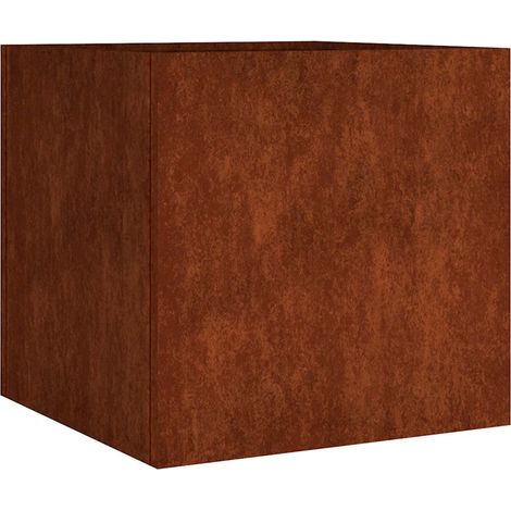 Planter 40x41x40 cm Corten Steel vidaXL (1/5)