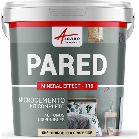 Kit microcemento para muros