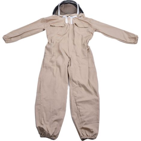 royaluxe -Costume d'apiculture une pièce avec fermeture éclair, chapeau à voile détachable, fournitures pour apiculture, vêtements pour apicult (1/5)
