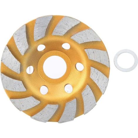 4" Meule Diamantée Disque Diamant Meules Boisseaux Forme de Bol Disque de Meulage Pierre Béton Granit Outil