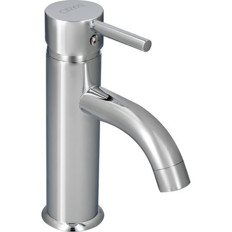 MAURER - ORYX Mitigeur monocommande de lavabo "Dresden" Robinet de salle de bains, Robinet de plan de travail, Robinet de cuisine, Robinet mitigeur. Cartouche en céramique Ø 35 mm.