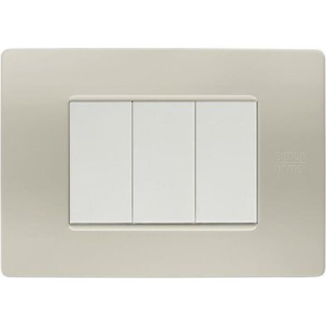 Urmet Simon Nea plaque 3 modules sable 11803.SB